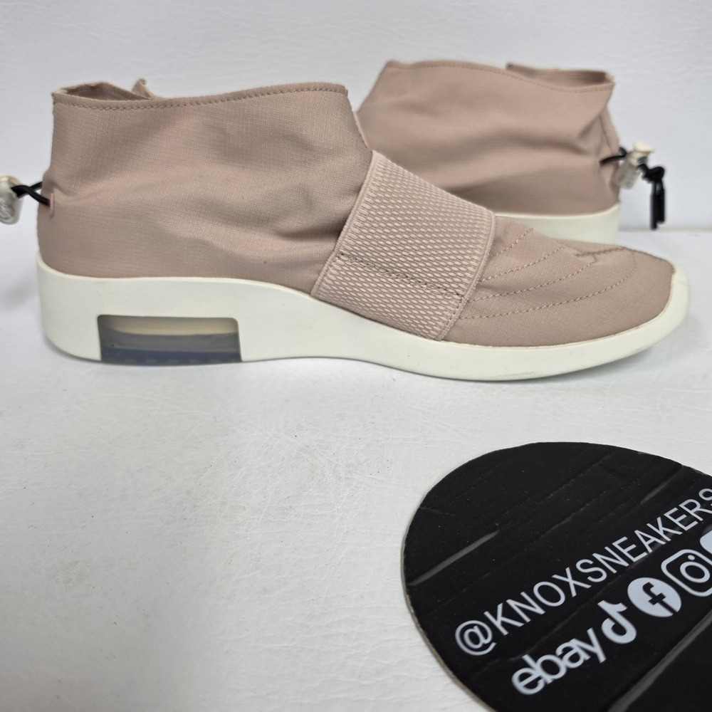 Nike Air Fear of God Moc Particle Beige Sneakers AT8086-200 2019 Men's Size 10.5 - Picture 5 of 7